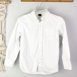 Gap Boys White Button Up Shirt